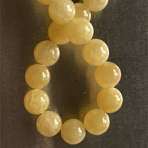 ゴールド翡翠ネックレス